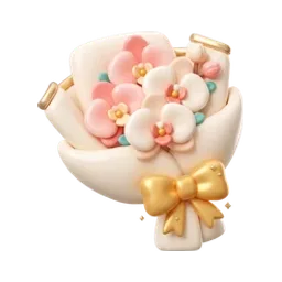 Buket Anggrek Bulan